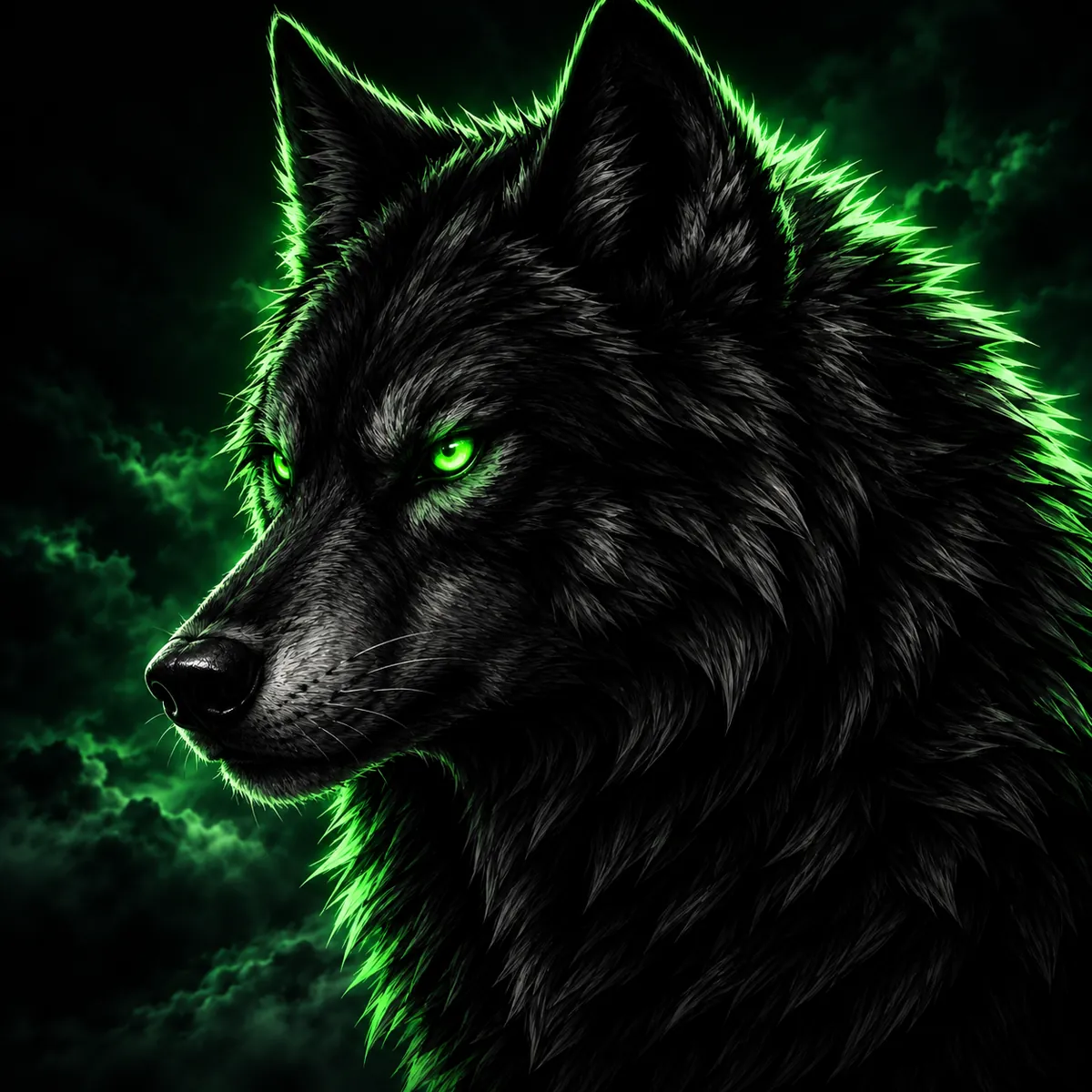 RIP MODE wolf